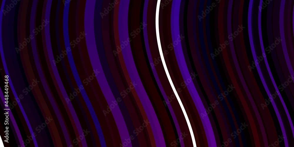 Dark Blue, Red vector background with wry lines. Dark Blue, Red vector background with wry lines.