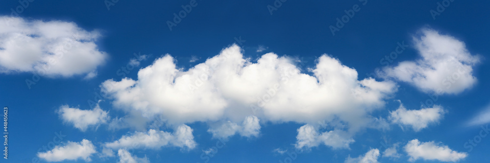 Panorama Bright blue sky background in the daytime. Panorama Bright blue sky background in the daytime.
