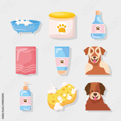 bundle icons with dogs