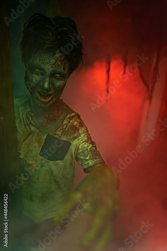 teenage zombie boy
