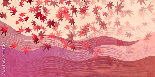 紅葉　もみじ　秋　背景