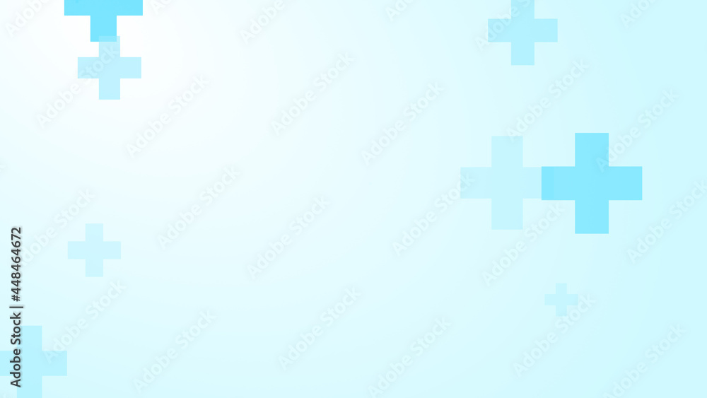 Medical white blue cross pattern background. Medical white blue cross pattern background.