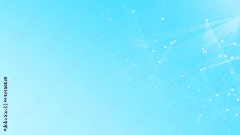 Abstract blue white polygon tech network with connect technology background. Abstract dots and lines texture background. 3d rendering. Abstract blue white polygon tech network with connect technology background. Abstract dots and lines texture background. 3d rendering.