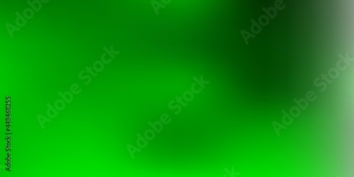 Light green vector abstract blur texture.