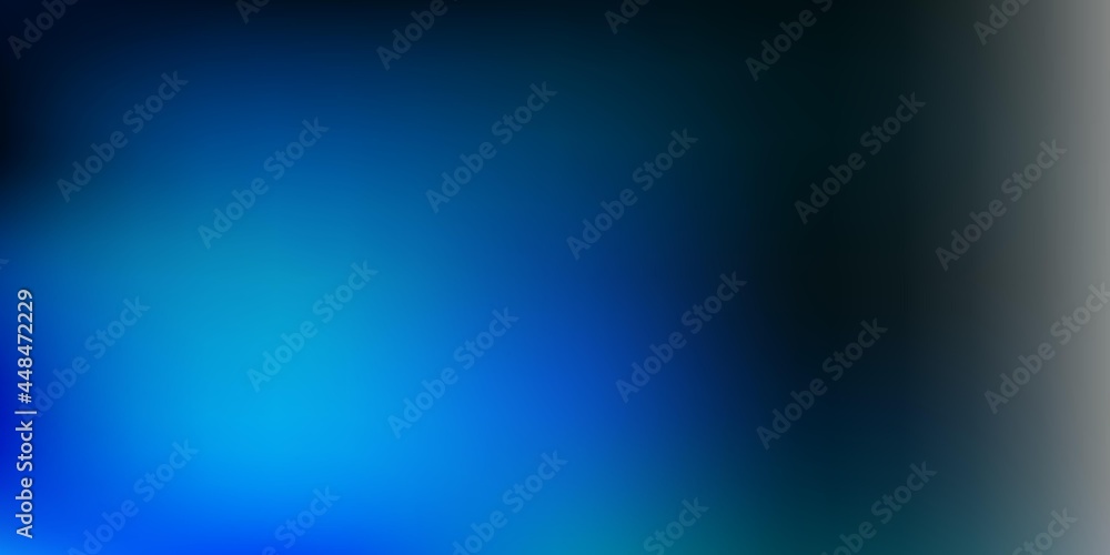 Light blue vector blurred template.