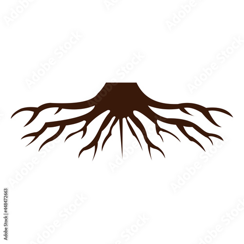 root icon vector illustration sign