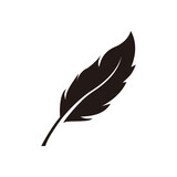 feather icon vector illustration sign