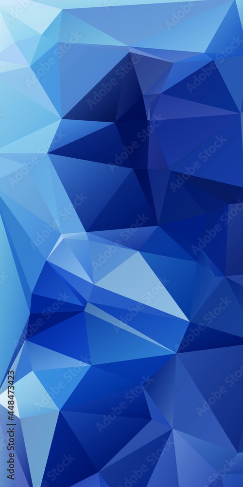 Blue Abstract Color Polygon Background Design, Abstract Geometric Origami Style With Gradient Blue Abstract Color Polygon Background Design, Abstract Geometric Origami Style With Gradient
