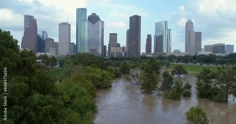 Aerial of Heavy flooding in Houston, Texas after Hurricane Harvey Aerial of Heavy flooding in Houston, Texas after Hurricane Harvey