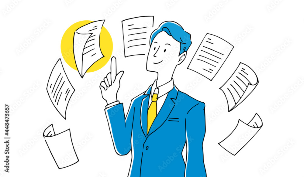 書類チェックをするビジネスマンのイラスト アドバイス 確認 Stock Vector Adobe Stock 書類チェックをするビジネスマンのイラスト アドバイス 確認 Stock Vector Adobe Stock
