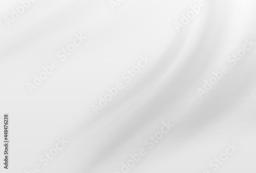 white cloth background abstract with soft waves