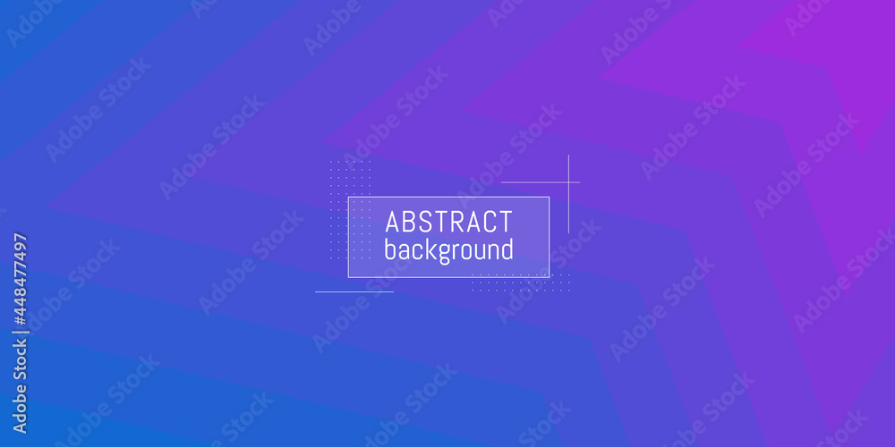Abstract vector background. Beautiful waves.Purple blue gradient.