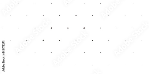 Light Green, Red vector backdrop with virus symbols.