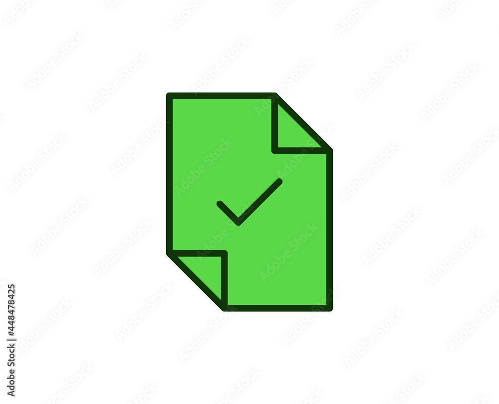 Check flat icon. Thin line signs for design logo, visit card, etc. Single high-quality outline symbol for web design or mobile app. Sign outline pictogram. Check flat icon. Thin line signs for design logo, visit card, etc. Single high-quality outline symbol for web design or mobile app. Sign outline pictogram.