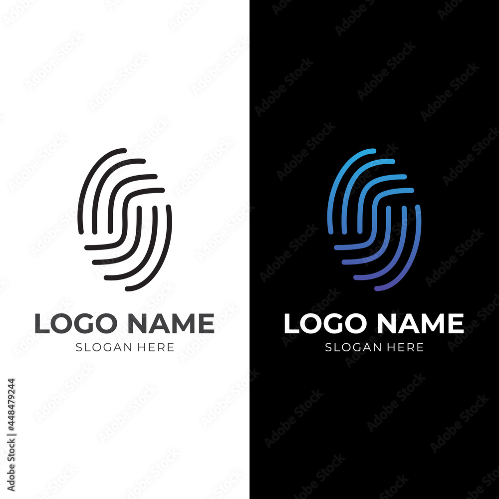 modern letter S logo template with flat black and blue color style modern letter S logo template with flat black and blue color style