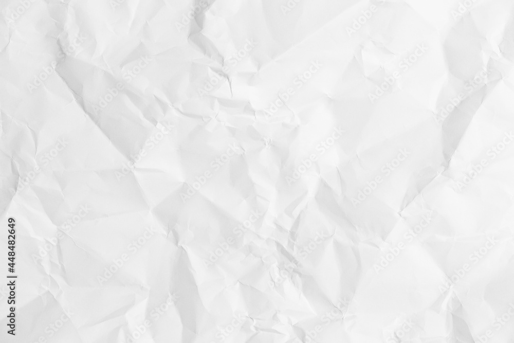 White crumpled paper texture background. White crumpled paper texture background.