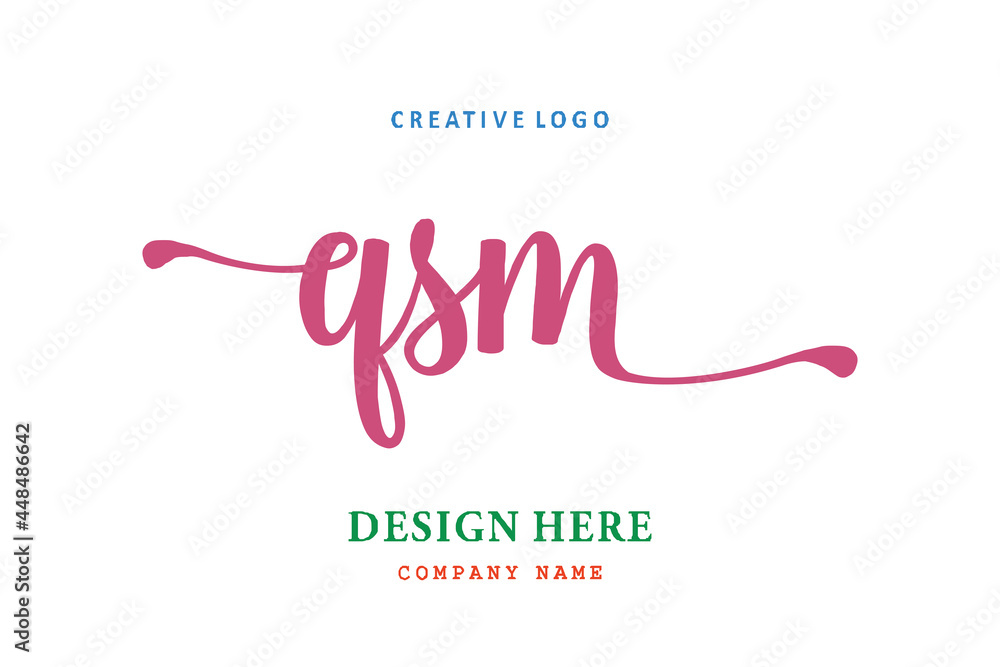 QSM lettering logo is simple, easy to understand and authoritative QSM lettering logo is simple, easy to understand and authoritative