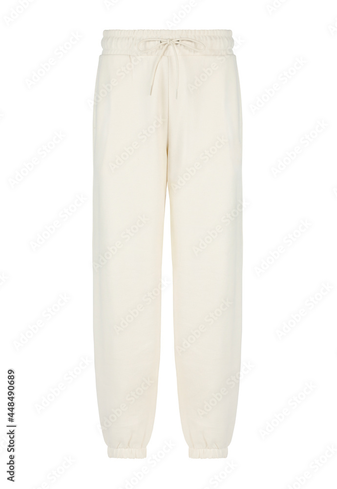 White sport pants