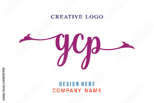 GCP lettering logo is simple, easy to understand and authoritative