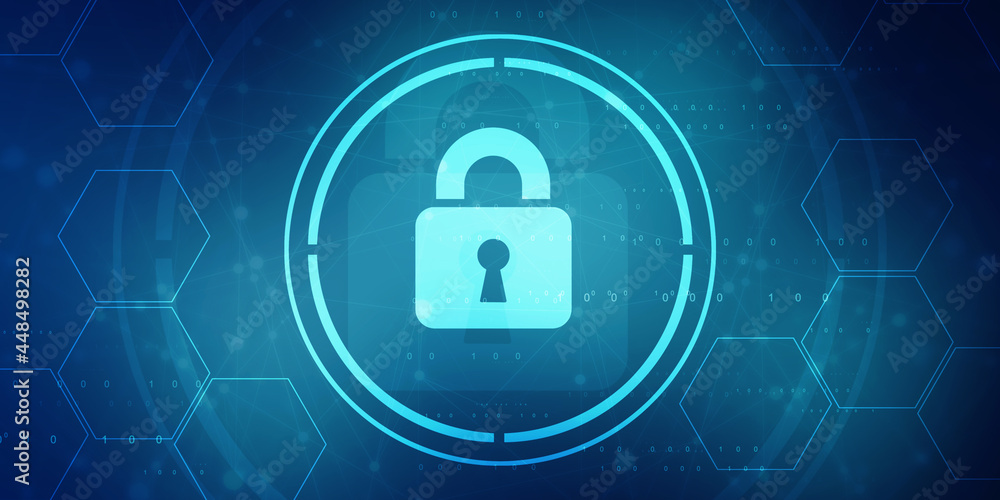 2d illustration Safety concept: Closed Padlock on digital background
2d illustration Safety concept: Closed Padlock on digital background