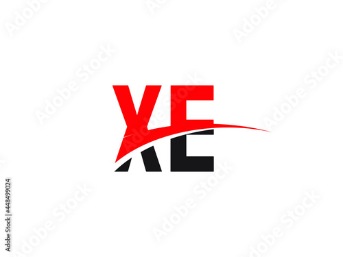 Free Download XE Letter Initial Logo Design Template - GFXLoad