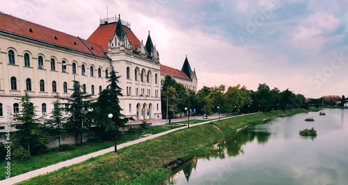 City castle and Court in Zrenjanin - Serbia photo