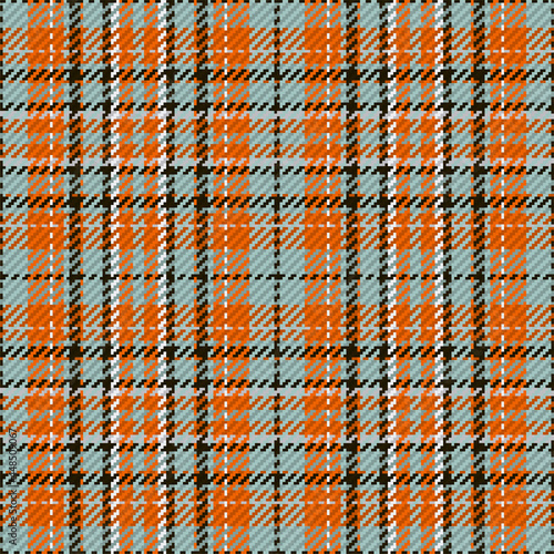 Seamless pattern of scottish tartan plaid. Repeatable background with check fabric texture. Vector backdrop striped textile print.