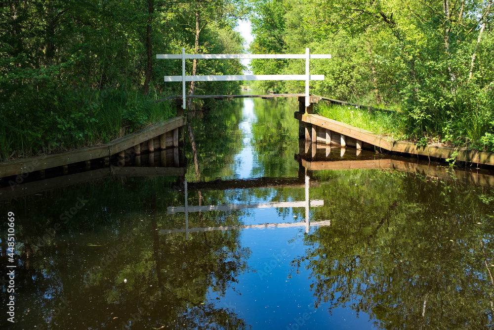 Nature reserve Weerribben-de Wieden, Overijssel Province, The Netherlands Nature reserve Weerribben-de Wieden, Overijssel Province, The Netherlands
