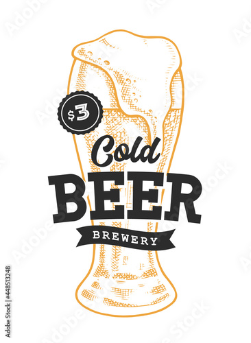 Beer Retro Emblem