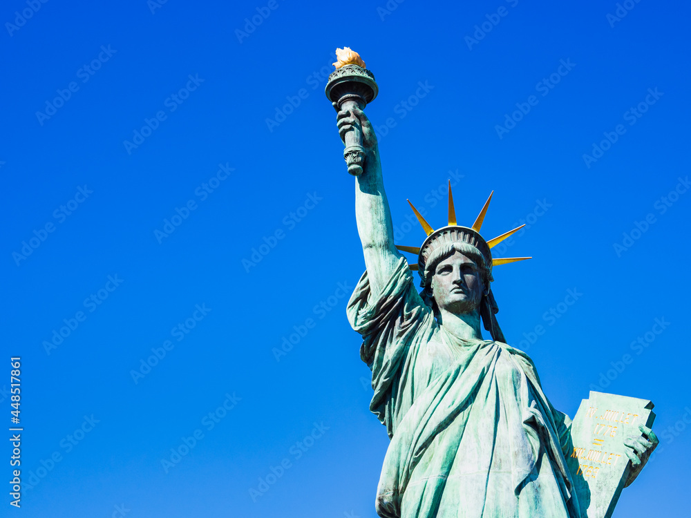 Fototapeta premium お台場海浜公園 自由の女神像