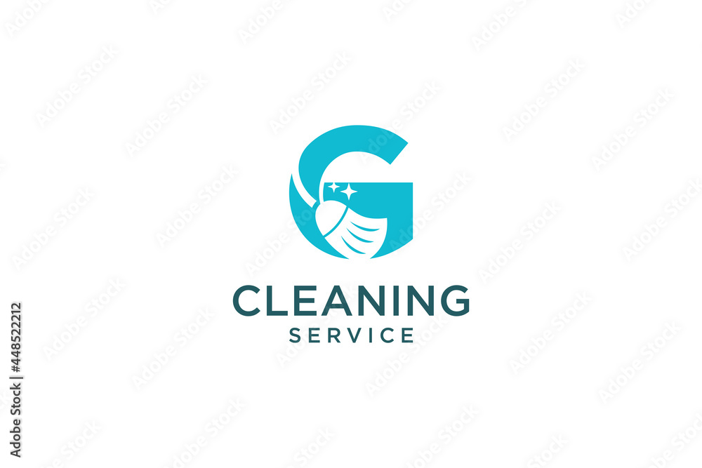 Letter G for cleaning clean service Maintenance for car detailing, homes logo icon vector template. Letter G for cleaning clean service Maintenance for car detailing, homes logo icon vector template.