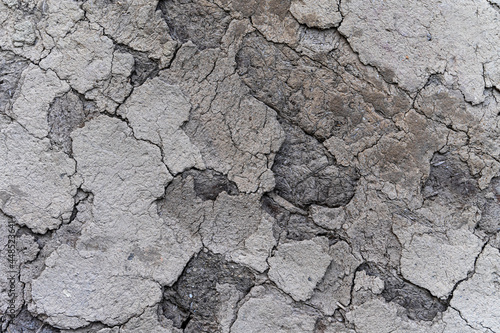 Background with the texture of an ancient clay wall