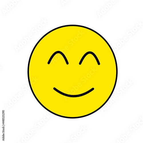 Smile emoticon good for chat apps