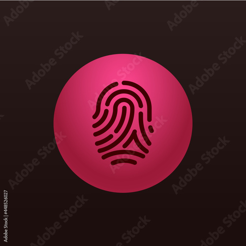 Fingerprint - Sticker