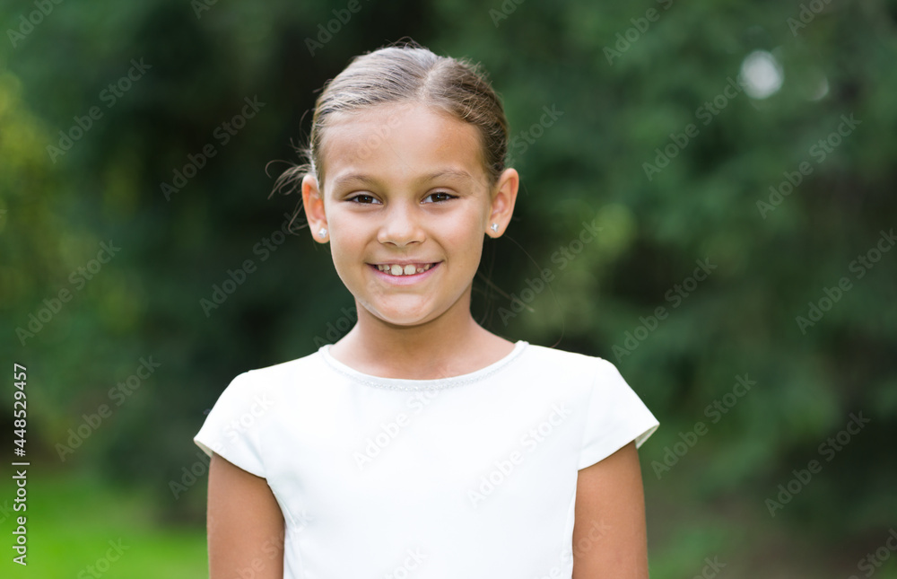 Smiling beautiful child