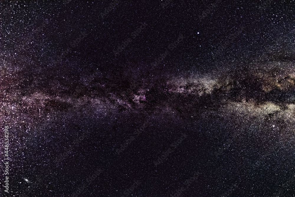 Obraz premium Milky Way, Devon, England, Europe