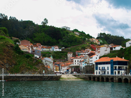 Fishing village in the mountains. Travel. © Rodrigo