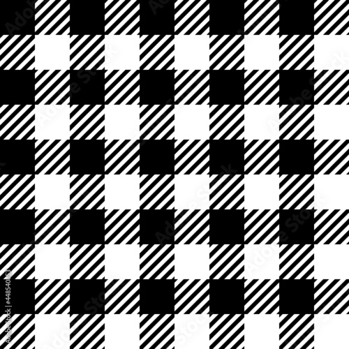 black and white pattern with square