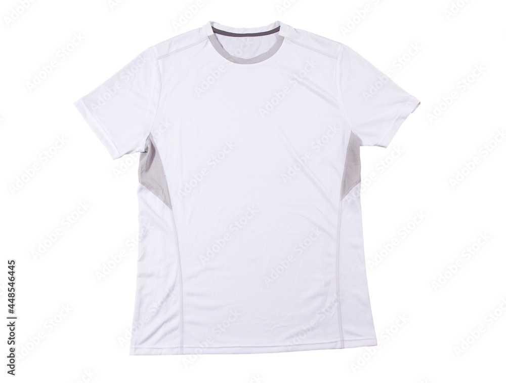 modern t-shirt close up, tshirt for running, white sport T-shirt mock up modern t-shirt close up, tshirt for running, white sport T-shirt mock up