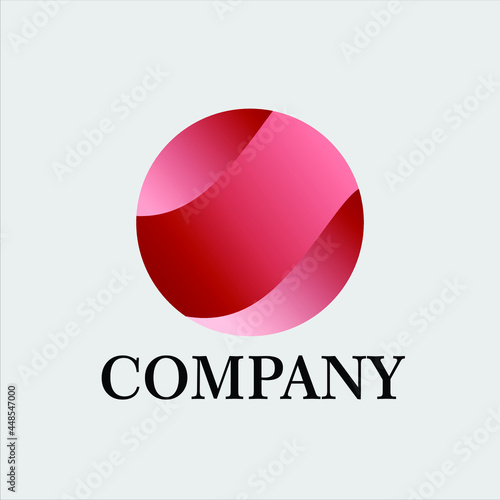 3D circle abstract logo design