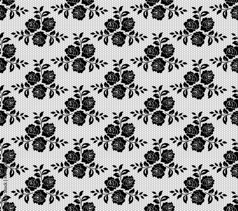 lace pattern with roses lace pattern with roses