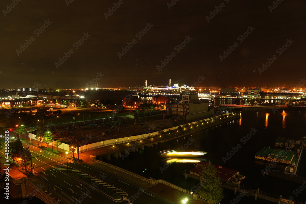 港の夜景