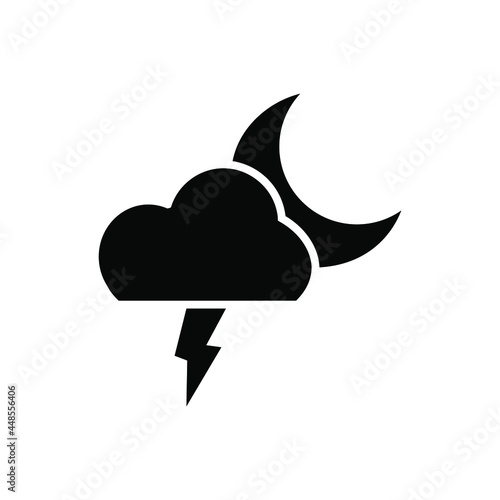 Weather icon vector set. Synoptic illustration sign collection. Weather forecast symbol or logo.
