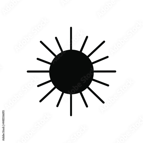 Weather icon vector set. Synoptic illustration sign collection. Weather forecast symbol or logo.
