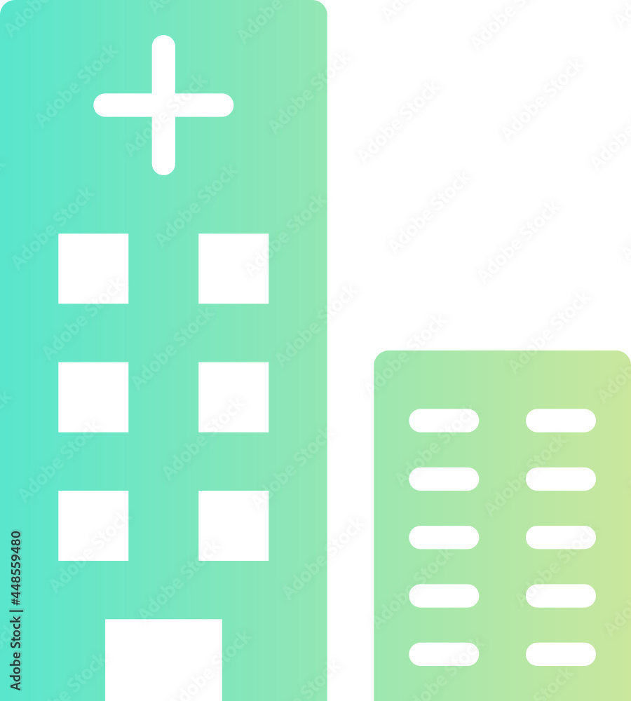 Fototapeta premium hospital icon