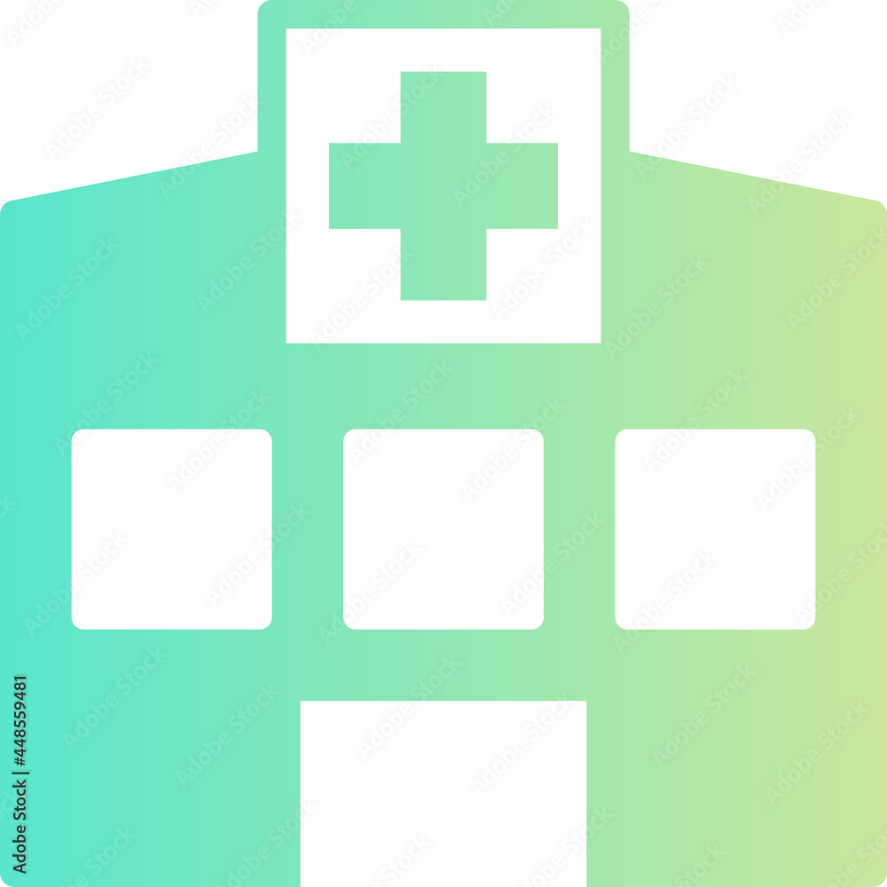 Obraz premium hospital icon