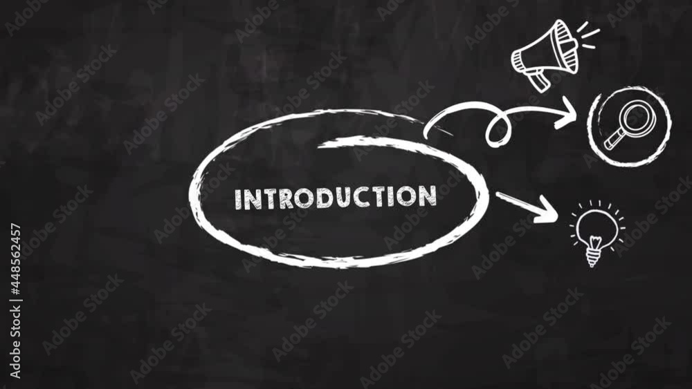 Digital animation on black board. Business, Technology, Internet and network concept. Introduction. Digital animation on black board. Business, Technology, Internet and network concept. Introduction.