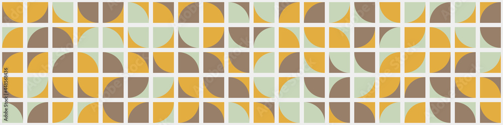 Obraz premium Abstract Geometric Pattern generative computational art illustration