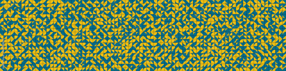 Abstract Geometric Pattern generative computational art illustration Abstract Geometric Pattern generative computational art illustration