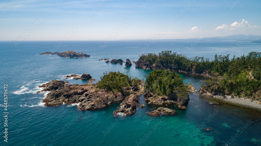 Fototapeta premium 《宮城県》気仙沼大島・龍舞崎